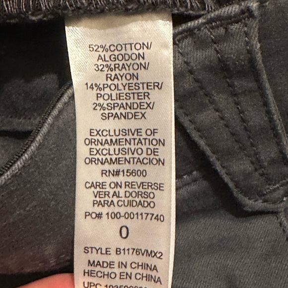 NWT Ab"solution® Colored Ankle Skimmer Pants in Shadow - Picture 4 of 11